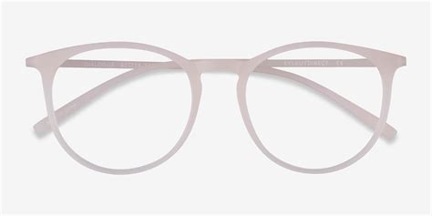 Dialogue Round Matte Clear Full Rim Eyeglasses Eyebuydirect