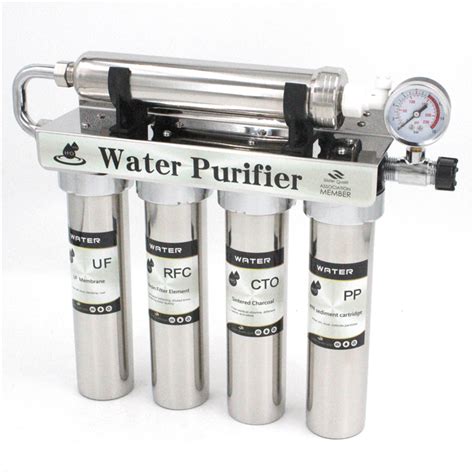 5 Stage Whole House Stainless Steel Uf Membrane Water Filter RO AGUA