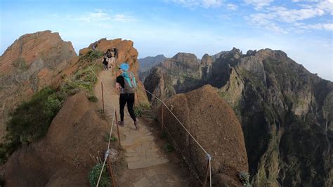 Pico Do Arieiro To Pico Ruivo Hike In Madeira Youtube