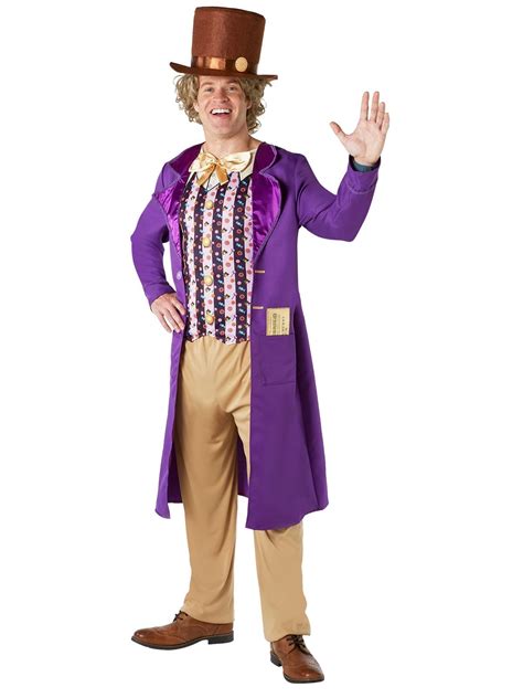 Willy Wonka Deluxe Costume, Adult - The Costumery