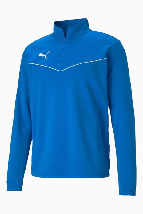 Puma TeamRISE 1 4 Zip Top Sweatshirt R GOL Football Boots