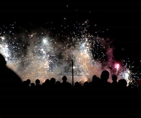 La Noche De Hogueras Fuegos Artificiales En Londres En Noviembre