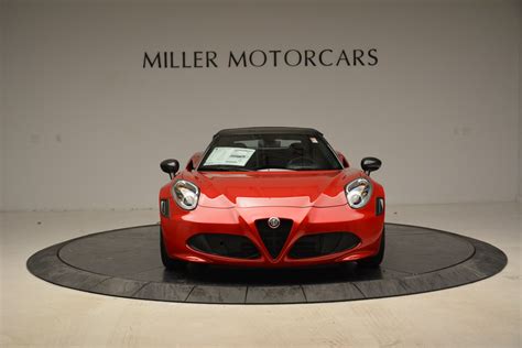 New 2018 Alfa Romeo 4c Spider For Sale Miller Motorcars Stock Lw105