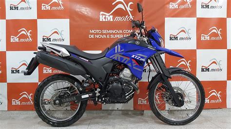 Yamaha Xtz Lander Azul Km Motos Sua Loja De Motos Seminovas