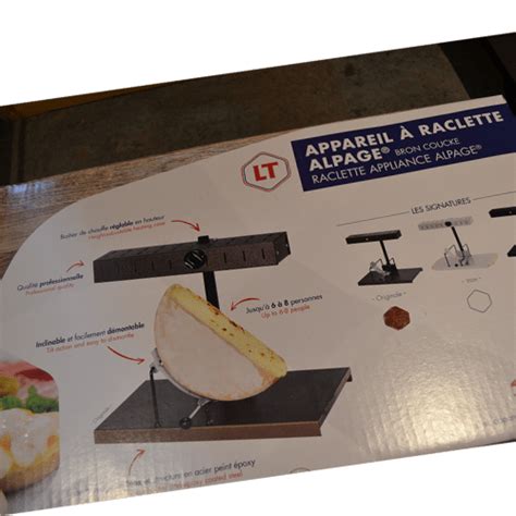 Appareil à raclette La Fromagerie du Noyer