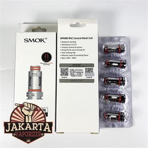 Jual Coil Smok Rpm Rgc Ohm Conical Mesh Rpm Coil Authentic