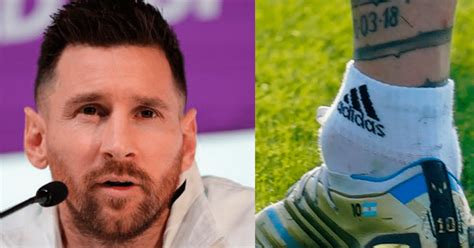 Tobillo De Messi ¿qué Dijo Lionel Messi Sobre Su Estado Fisico Tras Viralizarse Una Imagen De