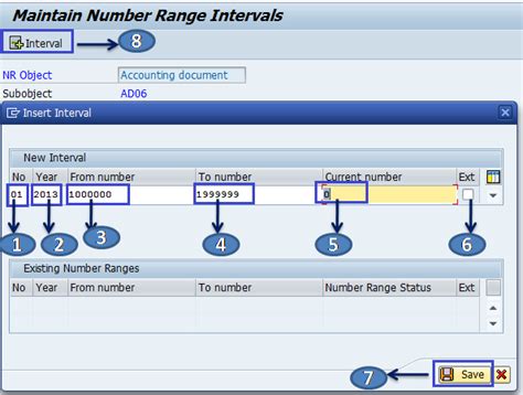 Define Document Number Ranges In SAP SAP Tutorial