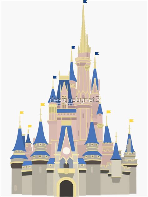 Walt Disney World Magic Kingdom Castle Medallion Magnetic Clip Disney