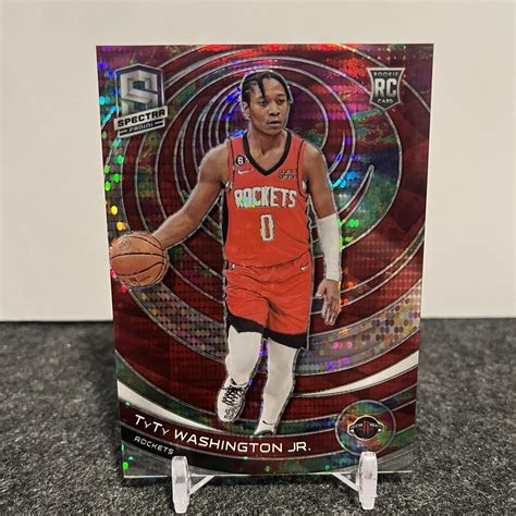 Panini Spectra Tyty Washington Jr Celestial Rookie