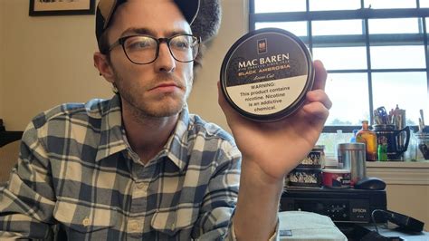 Mac Baren Black Ambrosia Pipe Tobacco Review Youtube