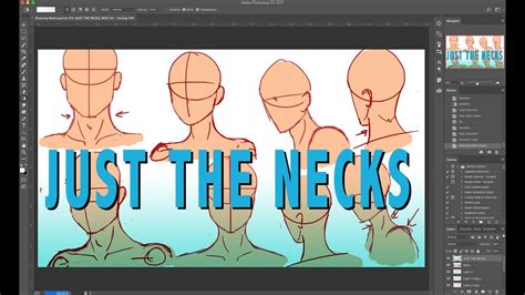 Drawing Necks Tutorial Youtube