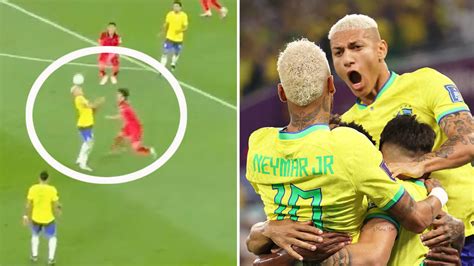 Fifa World Cup Richarlison Sparks Frenzy In Outrageous Act