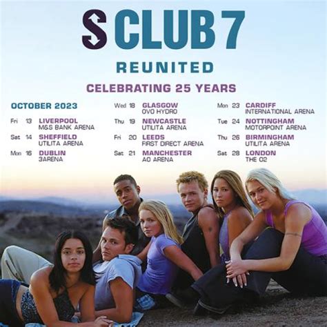 S Club 7 Reunited tour announcement: reunion arena tour dates, tickets ...