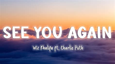 See You Again Wiz Khalifa Ft Charlie Puth Lyrics Vietsub Youtube