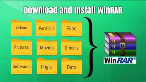 Download And Install Winrar To Compress Big Files How To Zip Files Winrar Latest Version