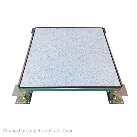 Cement Infilled Steel Cassette Flooring System With PVC Antistatic