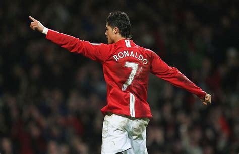 Cristiano Ronaldo Man Utd Star S First Hat Trick For The Club Came V