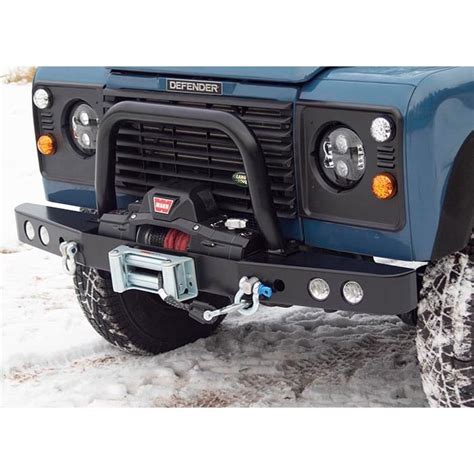 Rovers North Winch Bumper With Led Lights Defender Rna Rovers