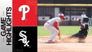 Phillies Vs White Sox Game Highlights 4 19 23 MLB Highlights By