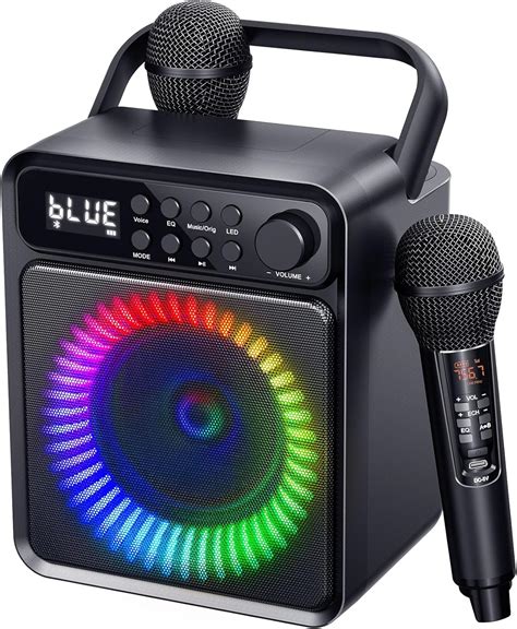 M Quina De Karaoke Bluetooth Con Micr Fono Inal Mbrico Altavoz