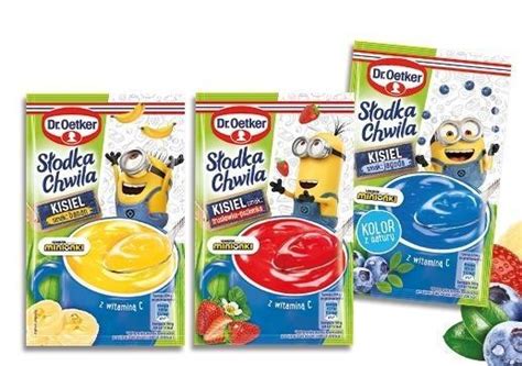 Minionki Babeczki Budynie Klasyczne Oraz Desery Instant I Dr Oetker