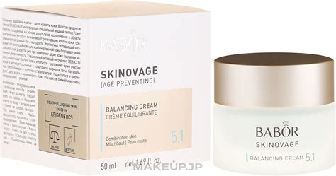 Cream For Combination Skin Babor Skinovage Balancing Cream Makeup Jp