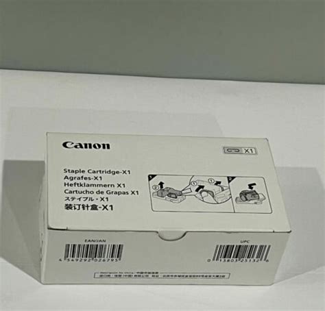 Canon STAPLE X1 0146C001 Staple Cartridge Box Of 3 13803251326 EBay