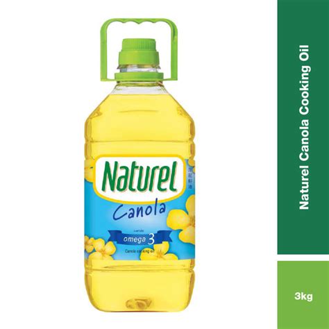 Naturel Minyak Masak Cooking Oil 3kg Canola Lazada