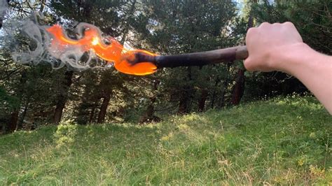 Making Rust Torch Irl Youtube