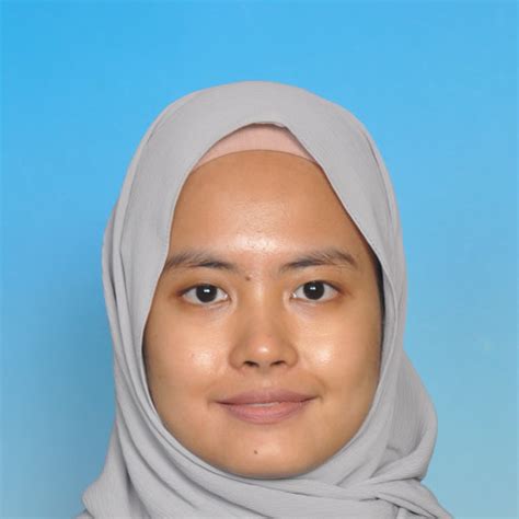 Sharifah Syed Bakar Graduate Research Assistant Master Of Science