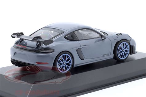 Minichamps Porsche Cayman Gt Rs Arctic Grey