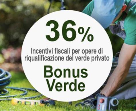 Bonus Verde Per Manutenzione Giardini Casette Italia