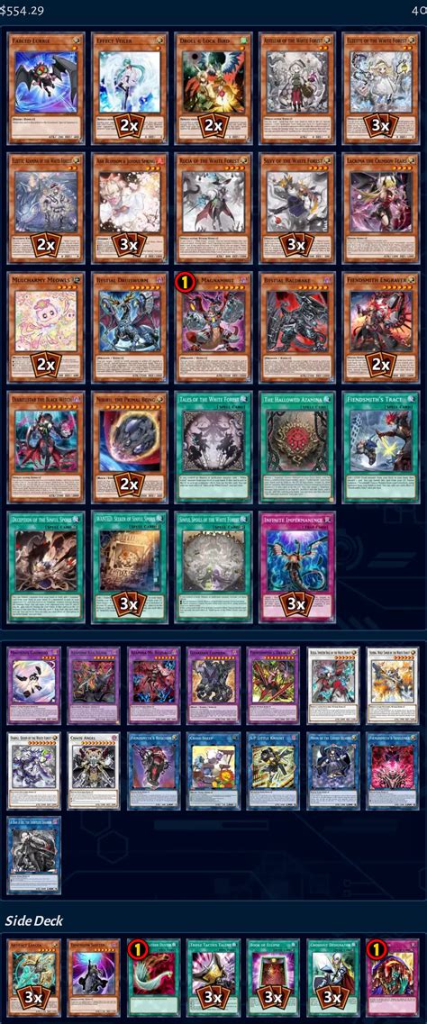 White Forest Deck From Greg Landbrug Yu Gi Oh Meta