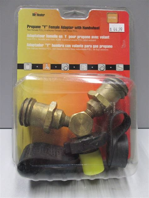 Mr Heater Propane Y Female Adapter With Handwheel F Ebay