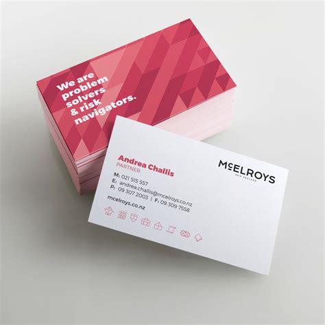 Mcelroys Business Card Hatch Creative