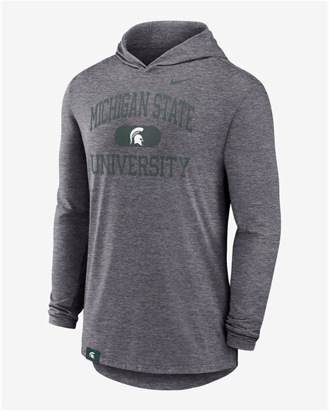 Michigan State Spartans Blitz Mens Nike Dri Fit College Long Sleeve