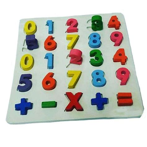 Jual Mainan Edukasi Puzzle Chunky Angka Besar Di Seller Kaylandut