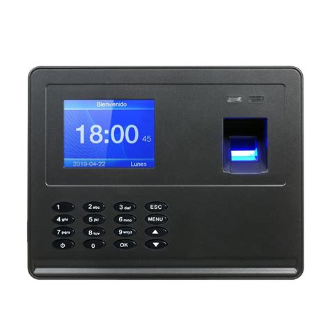 Biometric Fingerprint Attendance Machine Tft Grandado