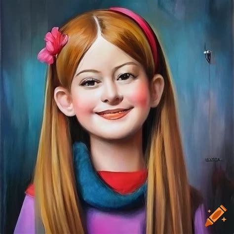 Highly Detailed Real Life Portrait Of Mabel Pines