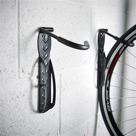 Bike Route 67 Bike Rack Garage Wall Mount - Pack of 2 Adjustable ...