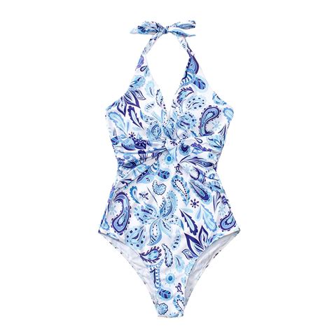 BeAi One Piece Swimsuit Women Over Halter Neck Bikini Sets For Women Swimwear For Women