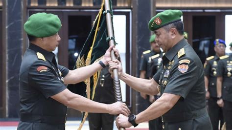 Foto Letjen TNI Arif Rahman Resmi Jadi Wakasad 5 Pejabat Penting TNI