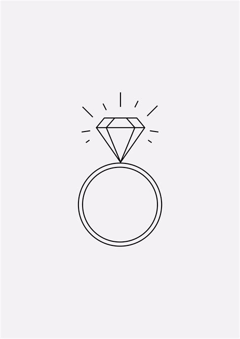 Diamond Ring Svg Wedding Ring Svg Ring Svg Wedding Clipart Wedding