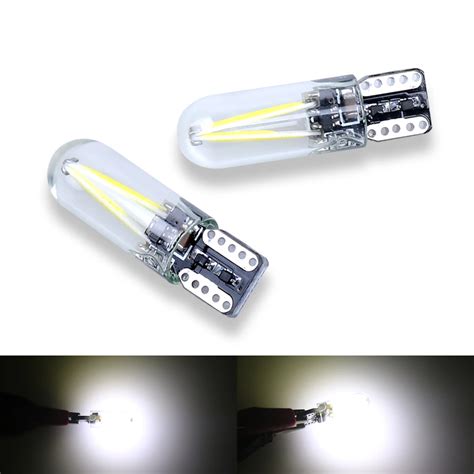 W W Led T Cob Glass Car Led Filament Auto Automobiles Reading Dome