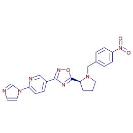 Mzcloud H Imidazol Yl S Nitrobenzyl Pyrrolidinyl