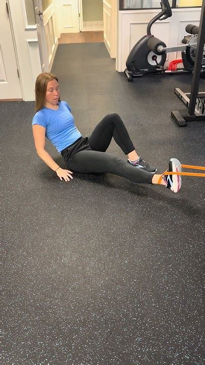 Long Axis Hip Distraction With Band Physicaltherapy Lowbackpain