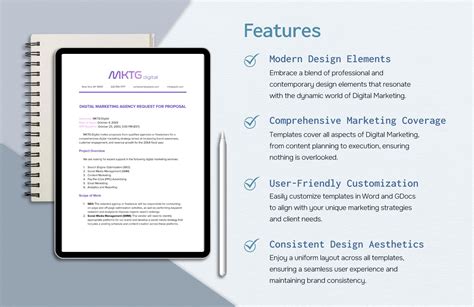 Digital Marketing Agency Request For Proposal Rfp Template In Pdf