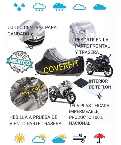 Funda Impermeable Para Motocicleta Italika Rt Deportiva Env O Gratis