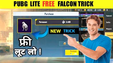 How To Get Free Falcon Companion In Pubg Lite Pubg Lite Me Free Me